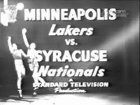 1954 Minneapolis-Syracuse NBA Finals